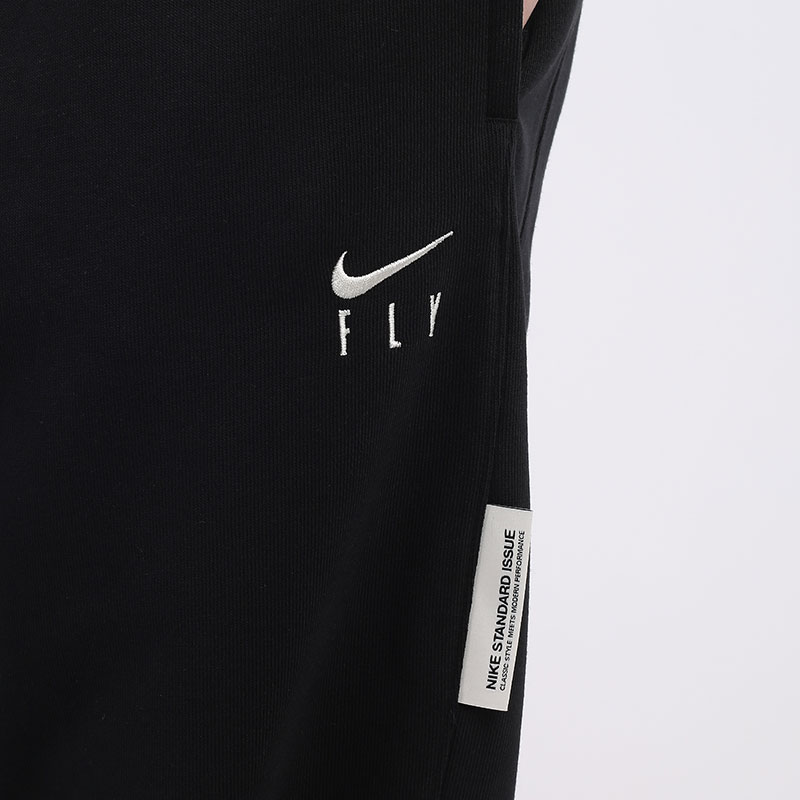 женские черные брюки Nike Swoosh Fly Standard Issue CU3482-010 - цена, описание, фото 4